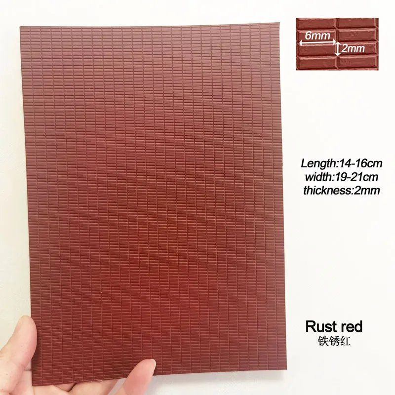 Dark Green Textured PVC Sheets for Models 7 Dark Green Textured PVC Sheets for Models - Image 7