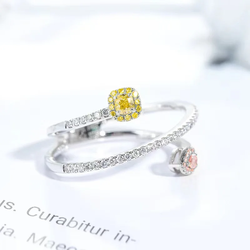 Sterling Silver Snake Ring with Zirconia 3 Sterling Silver Snake Ring with Zirconia - Image 3