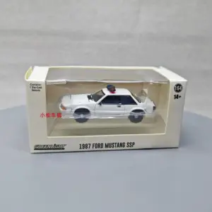 1987 Ford Mustang SSP Diecast Model in White 7 S5afe012ef91a4e749fb0d6d3890f63d9c
