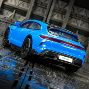 Blue Porsche Taycan Turbo S Cross Turismo Model 9 S5b0157694fec4bad8c58893b895c902fQ
