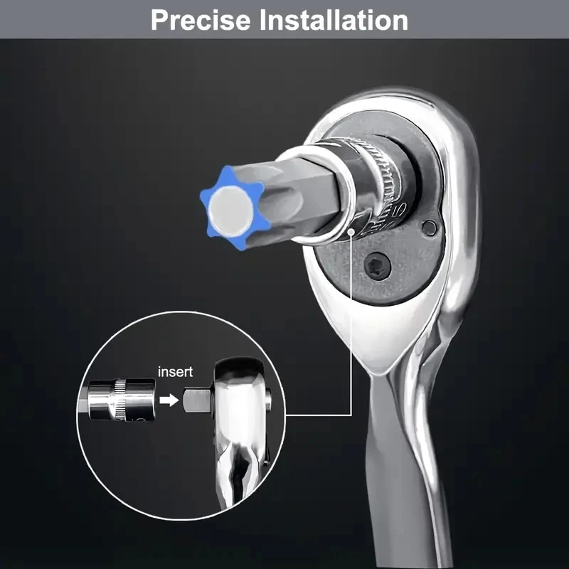 13-Piece High-Torque Torx Bit Set with Case 6 13-Piece High-Torque Torx Bit Set with Case - Image 6