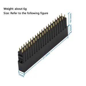 Raspberry Pi 2x20 GPIO Female Header 3-Layer 11 S5b1ff8a744d745fea39088d96cc43adfh