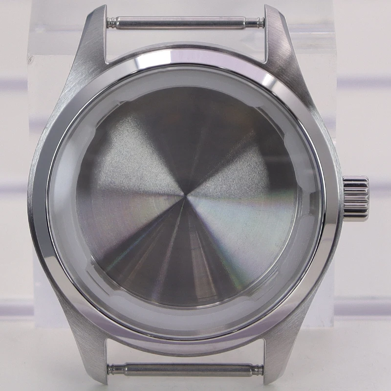 40mm Stainless Steel Watch Case for Men 8 40mm Stainless Steel Watch Case for Men - Image 8