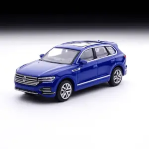Volkswagen Touareg 1/64 Diecast Model in Silver 12 S5b29f7b9eb034855b94b7aa7a6f1b391x
