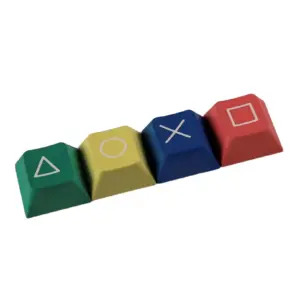 Vibrant YMDK Arrow Keycaps for Mechanical Keyboards