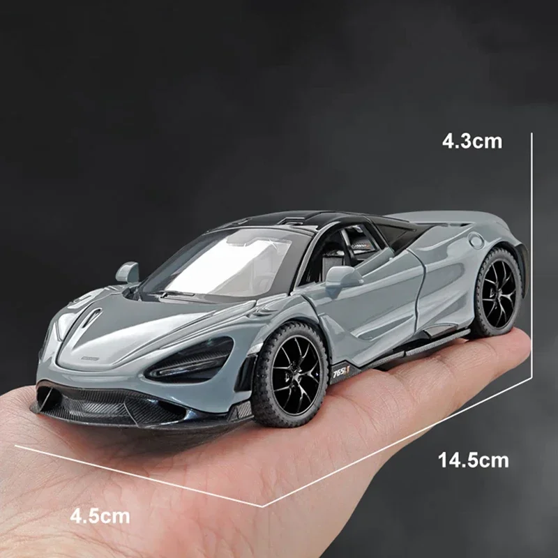 Highly Detailed 1:32 McLaren 765LT Diecast Model 3 Highly Detailed 1:32 McLaren 765LT Diecast Model - Image 3
