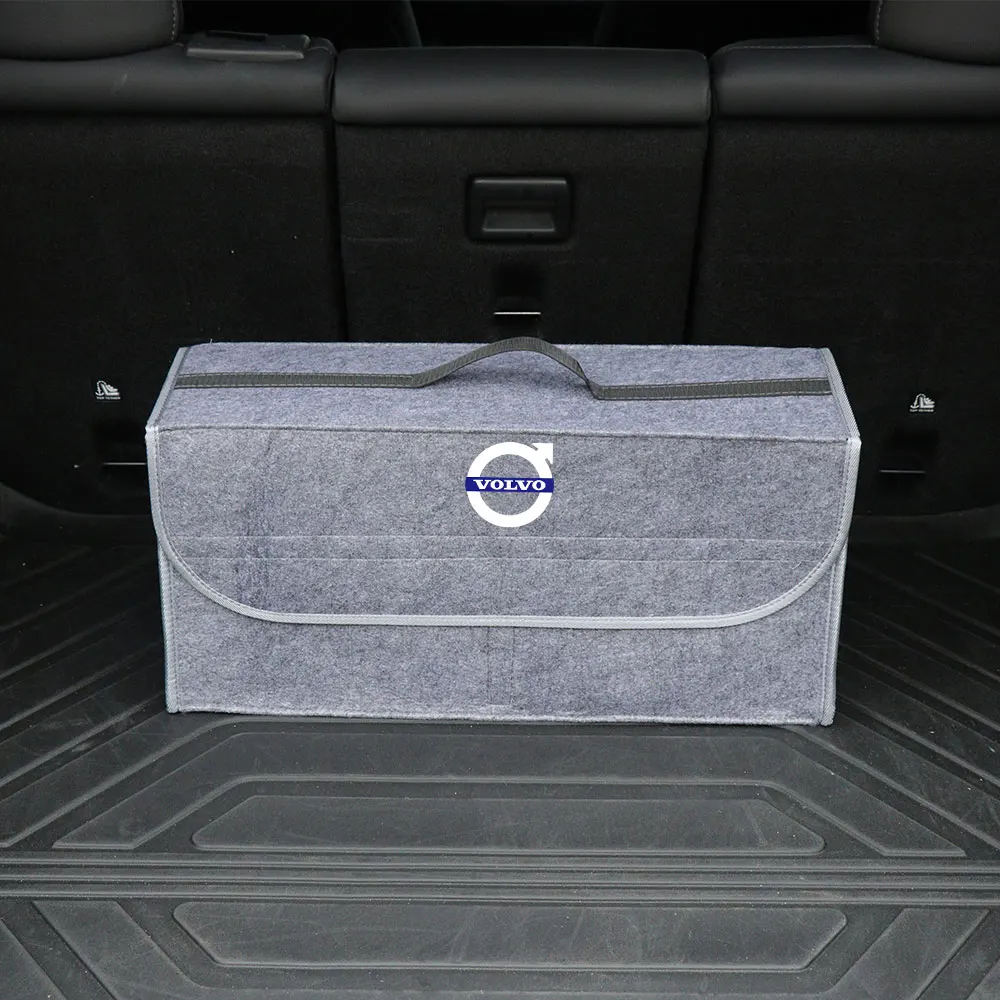 Black Felt Car Trunk Organizer for R Design 2 Black Felt Car Trunk Organizer for R Design - Image 2