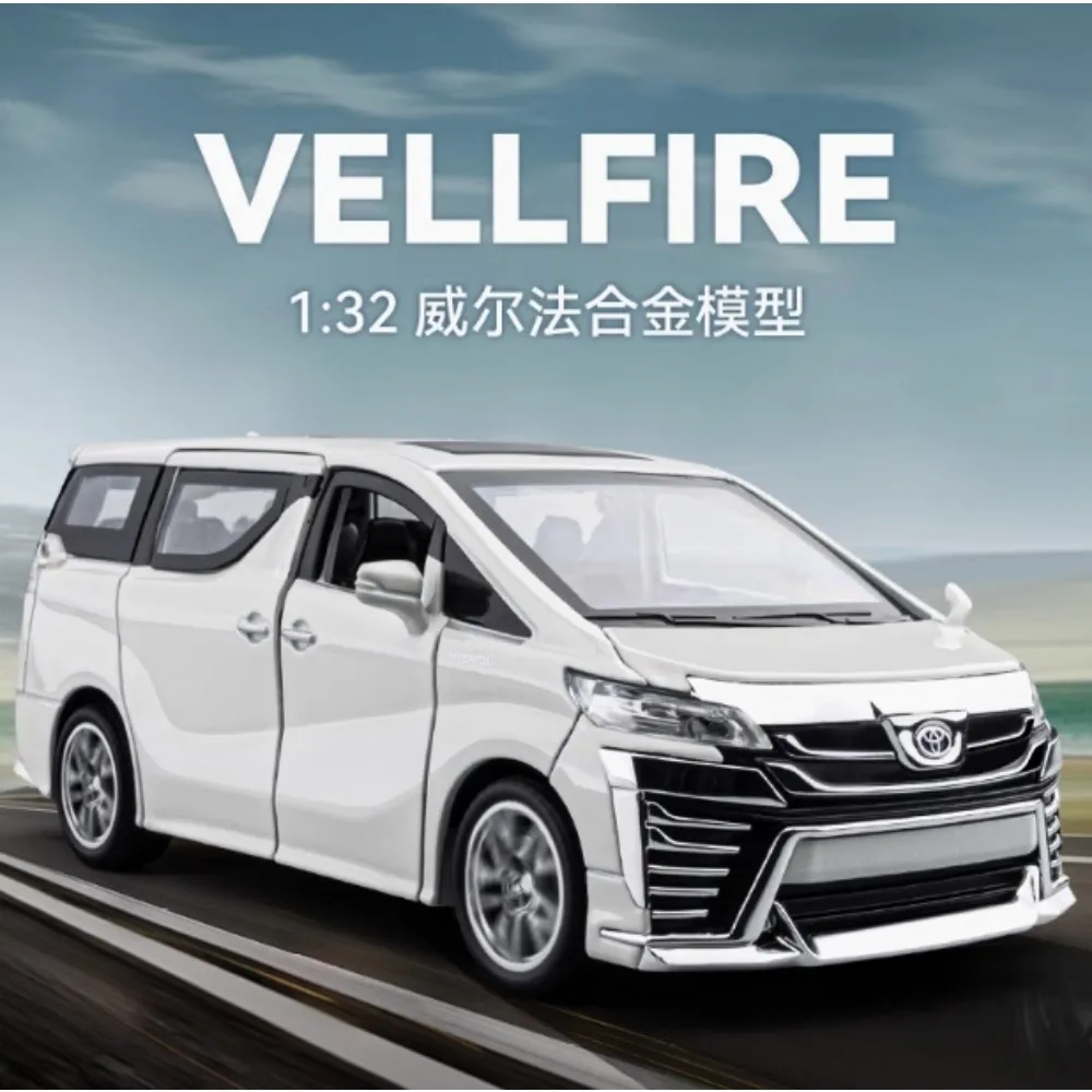 Toyota VELLFIRE Alphard MPV 1:32 Scale Diecast Model 2 Toyota VELLFIRE Alphard MPV 1:32 Scale Diecast Model - Image 2