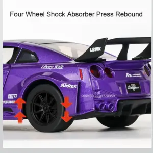 1:24 Scale GTR CSR2 R34 Model Car 12 S5b7809f06ae14a7b8051d22b36d6a125p