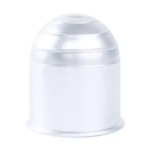 50mm Trailer Ball Cover Set in Black and Silver 19 S5b7ace166ebb45c88a51d92af3bec4f3v