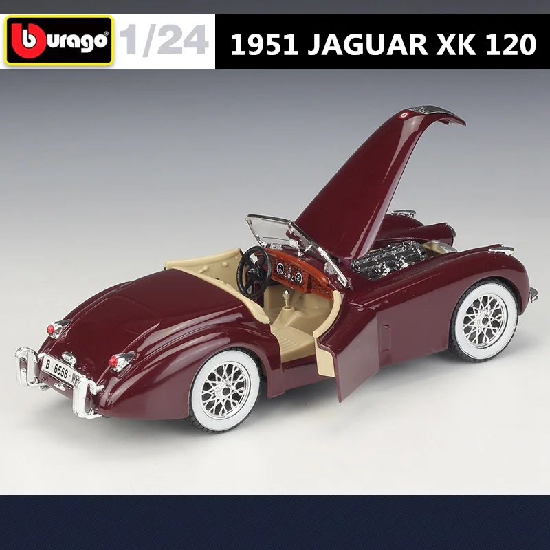 1951 Jaguar XK120 Roadster Diecast Model 3 1951 Jaguar XK120 Roadster Diecast Model - Image 3