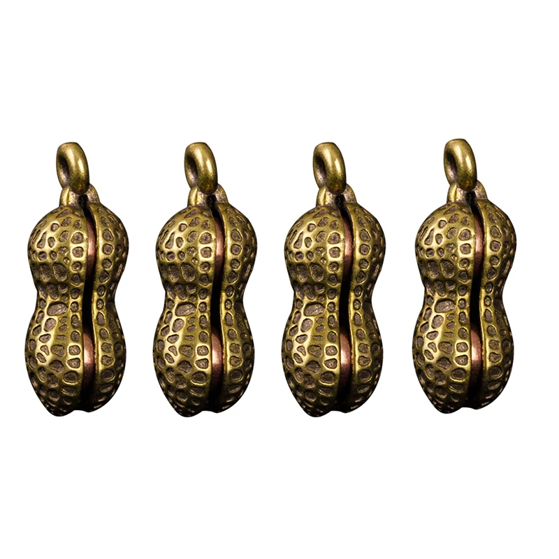 Brass Peanut Ornament Set (1-5 pcs) 7 Brass Peanut Ornament Set (1-5 pcs) - Image 7