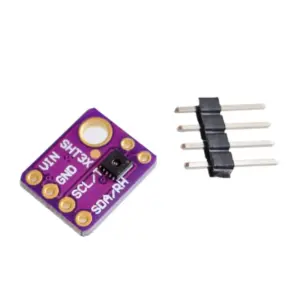 Purple I2C Temperature Humidity Sensor Module