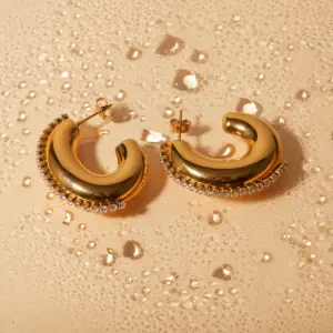 Stainless Steel Gold Hoop Earrings 15g 9 S5b9c4c52a6bd4f458e5c916e772c66281