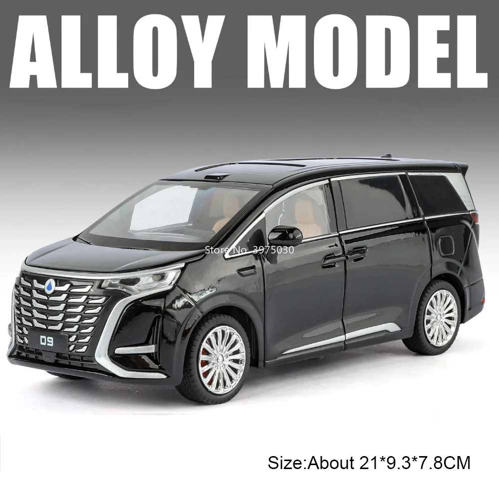 1:24 Scale Diecast SUV Model in Black 8 1:24 Scale Diecast SUV Model in Black - Image 8