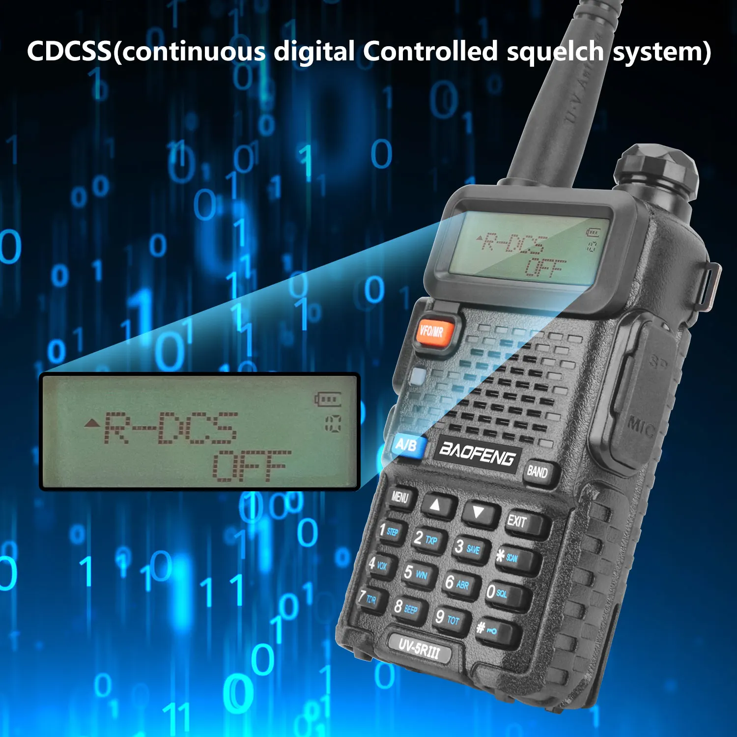 BAOFENG UV-5RIII Tri-Band Walkie-Talkie 5 BAOFENG UV-5RIII Tri-Band Walkie-Talkie - Image 5