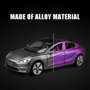 1:32 Scale Diecast Tesla Model 3 White Replica 15 S5c3552efd41e403da39fa1780f95ebacZ