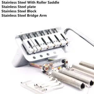 6-Point Tremolo System Bridge for Guitars 17 S5c3b11bab9bd4f358ad9f9136a4f0ef6B