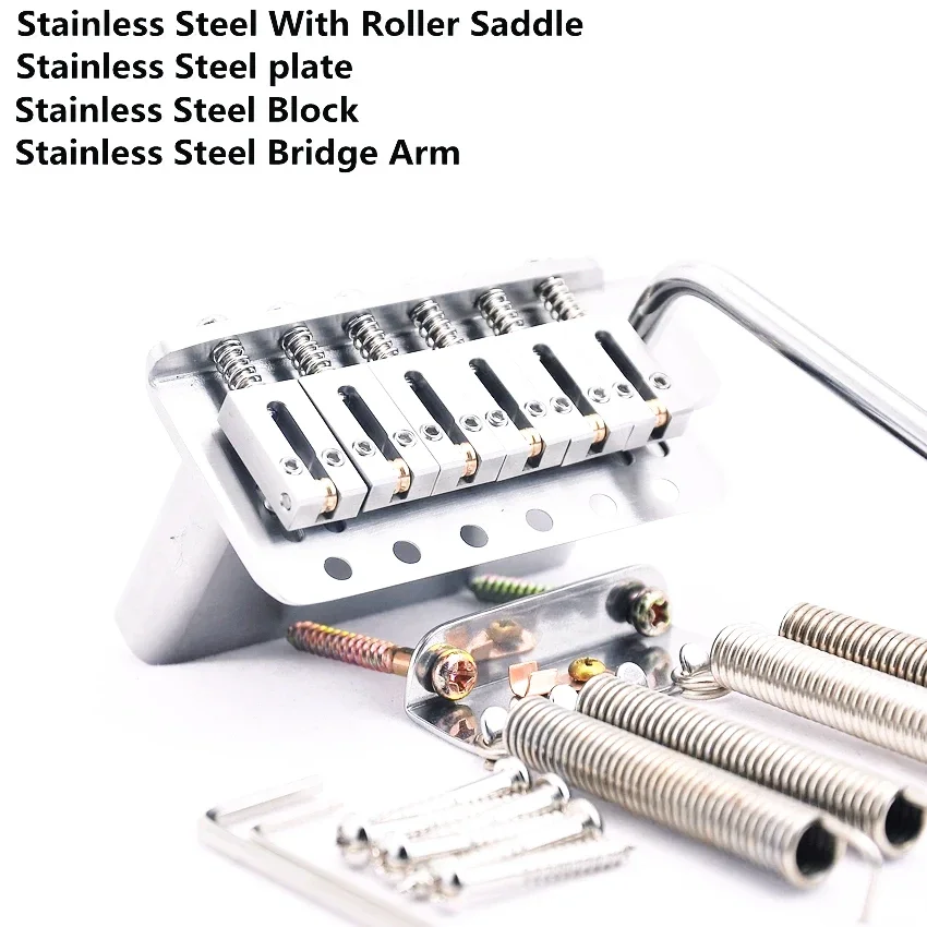6-Point Tremolo System Bridge for Guitars 8 6-Point Tremolo System Bridge for Guitars - Image 8