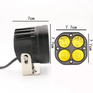 Yellow 40W LED Fog Lamp 12,000 Lumens for Vehicles 9 S5c3c3ff6944542bda4999e62ed31e00bv