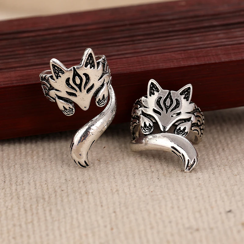Silver Fox Clip Earrings for Women 4 Silver Fox Clip Earrings for Women - Image 4