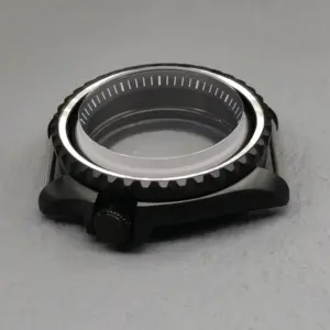 42mm Matte Black Watch Case for SK007 11 S5c434e5eb2ab4c3e86727218cd98e928Y