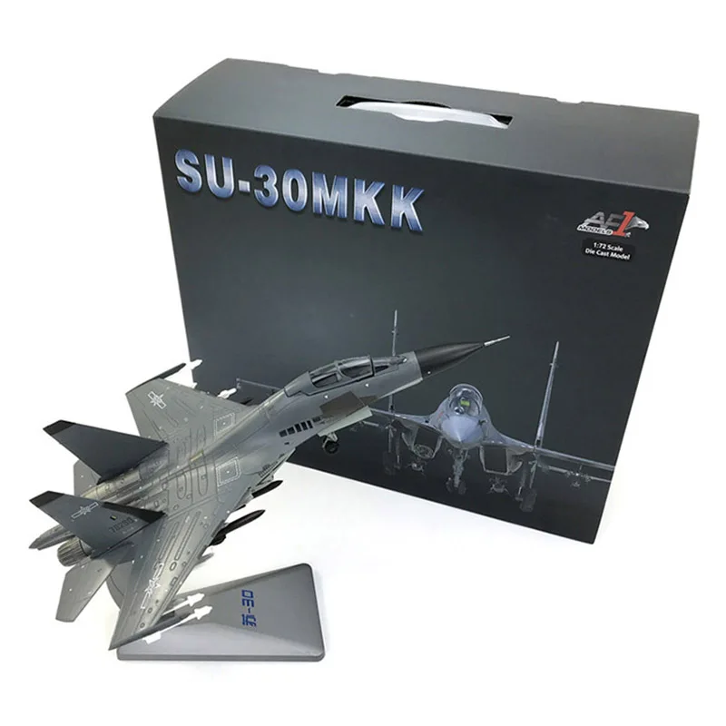 Diecast Su-30 Fighter Jet Model 1/72 Scale 2 Diecast Su-30 Fighter Jet Model 1/72 Scale - Image 2