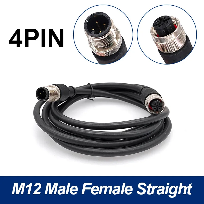 Waterproof M12 Sensor Connector Cable - 2M, 4/5/8 Pins 9 Waterproof M12 Sensor Connector Cable - 2M, 4/5/8 Pins - Image 9