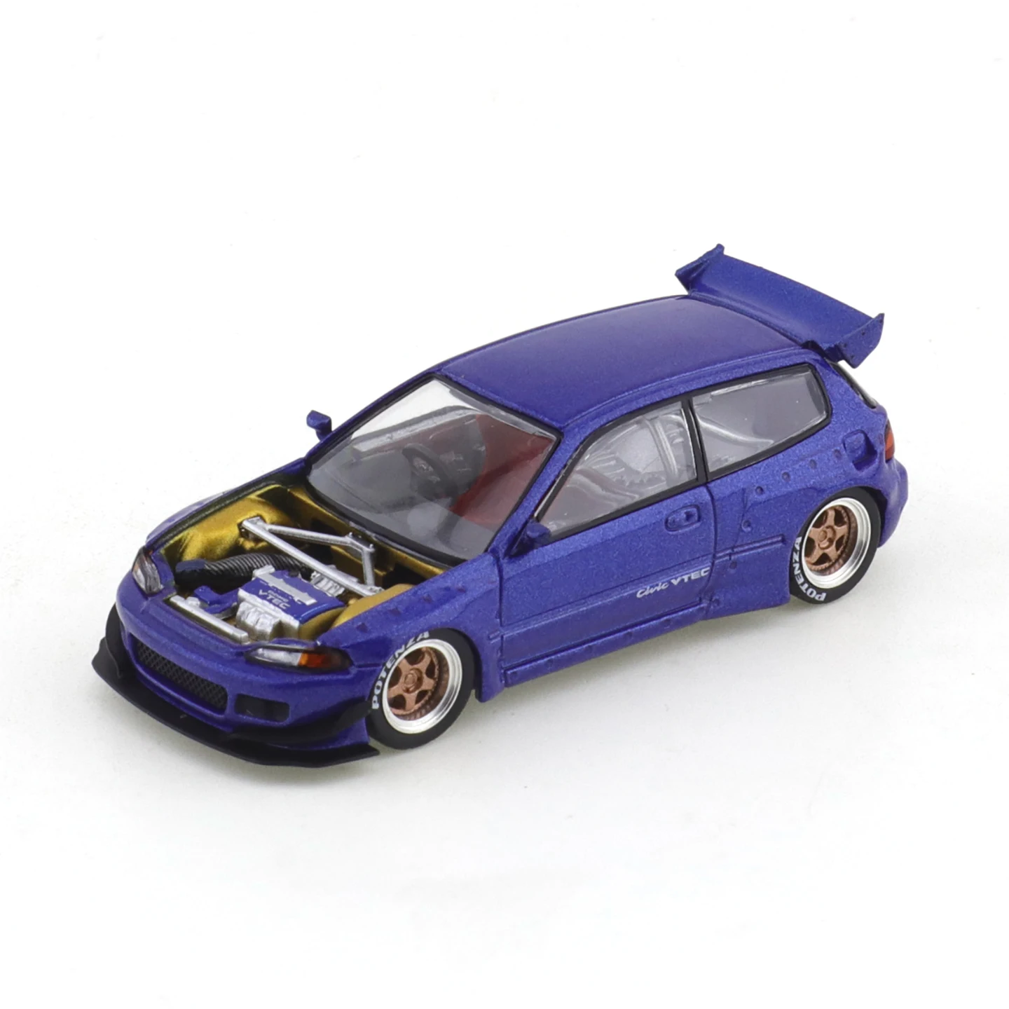 Diecast Toyota Civic EG6 PANDEM 1:64 Scale 5 Diecast Toyota Civic EG6 PANDEM 1:64 Scale - Image 5