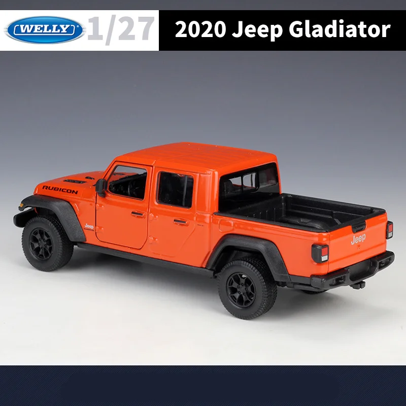 White 1:27 Scale Jeep Wrangler Rubicon Diecast Model 4 White 1:27 Scale Jeep Wrangler Rubicon Diecast Model - Image 4