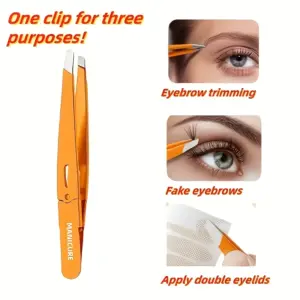 Bright Orange Stainless Steel Eyebrow Tweezer 10 S5cdf31325eeb4c0d977f7b88229afd99y 2