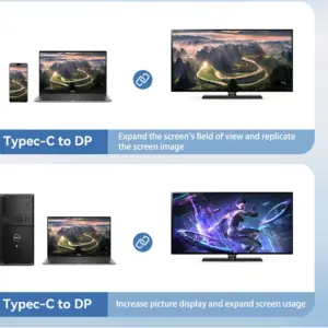 USB-C to DisplayPort 2.1 Cable 16K 40Gbps 2m 9 S5ce6340ffd76461f8cb7e07c50606dddk