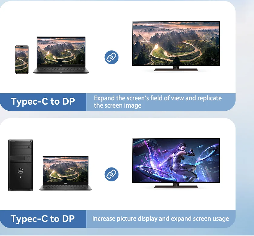 USB-C to DisplayPort 2.1 Cable 16K 40Gbps 2m 4 USB-C to DisplayPort 2.1 Cable 16K 40Gbps 2m - Image 4