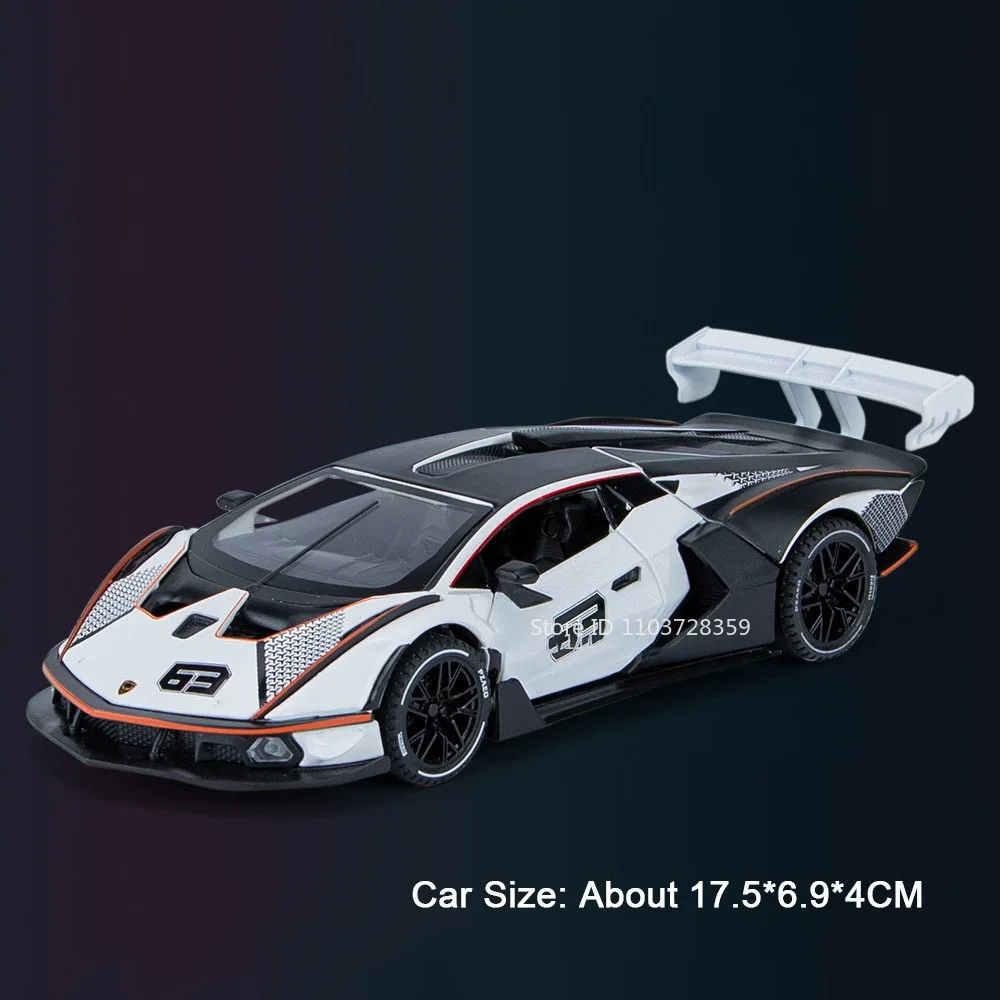 Diecast Lamborghini Sports Car Model 1:32 Scale 9 Diecast Lamborghini Sports Car Model 1:32 Scale - Image 9