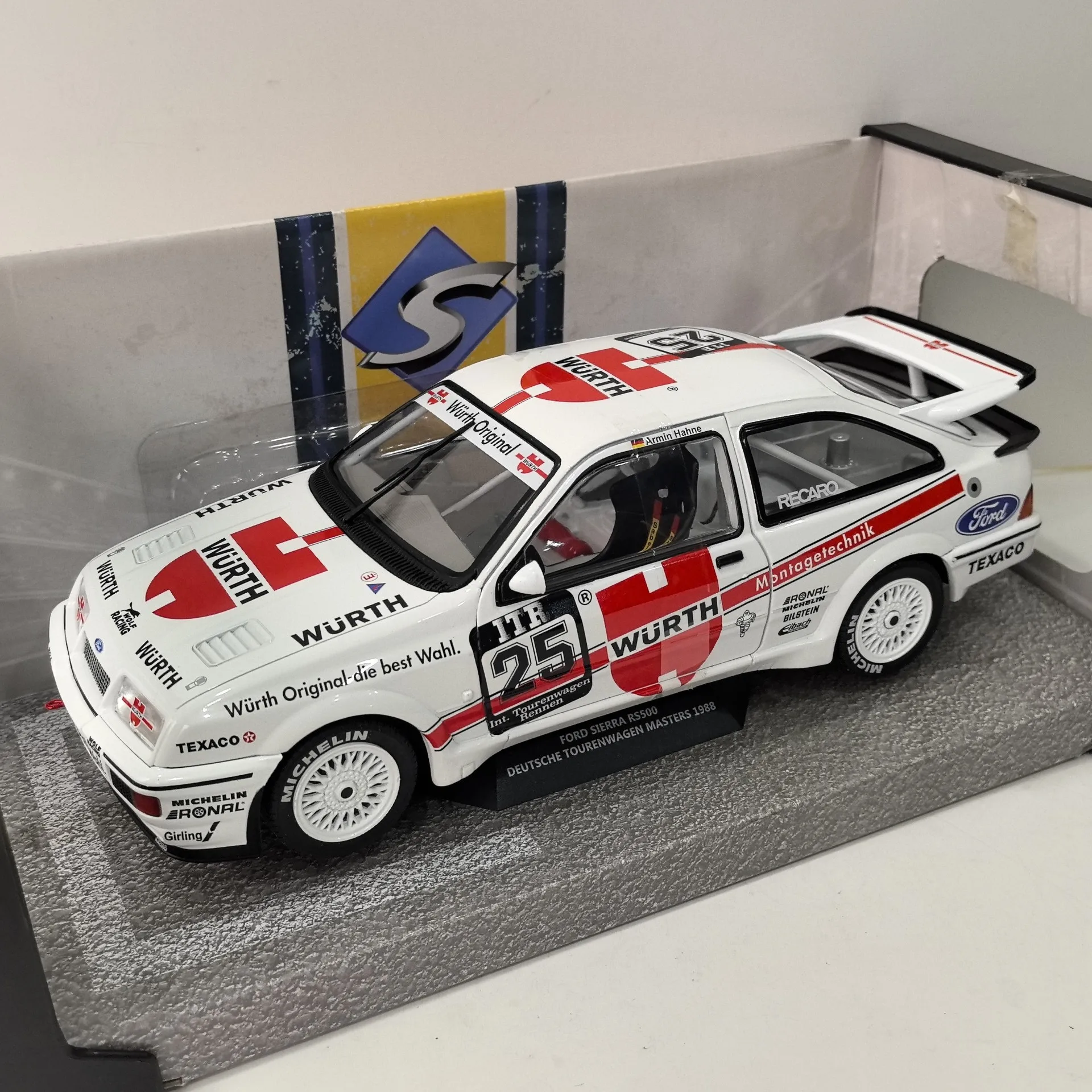 1988 Ford Sierra RS #25 1:18 Scale Diecast Model 1 1988 Ford Sierra RS #25 1:18 Scale Diecast Model