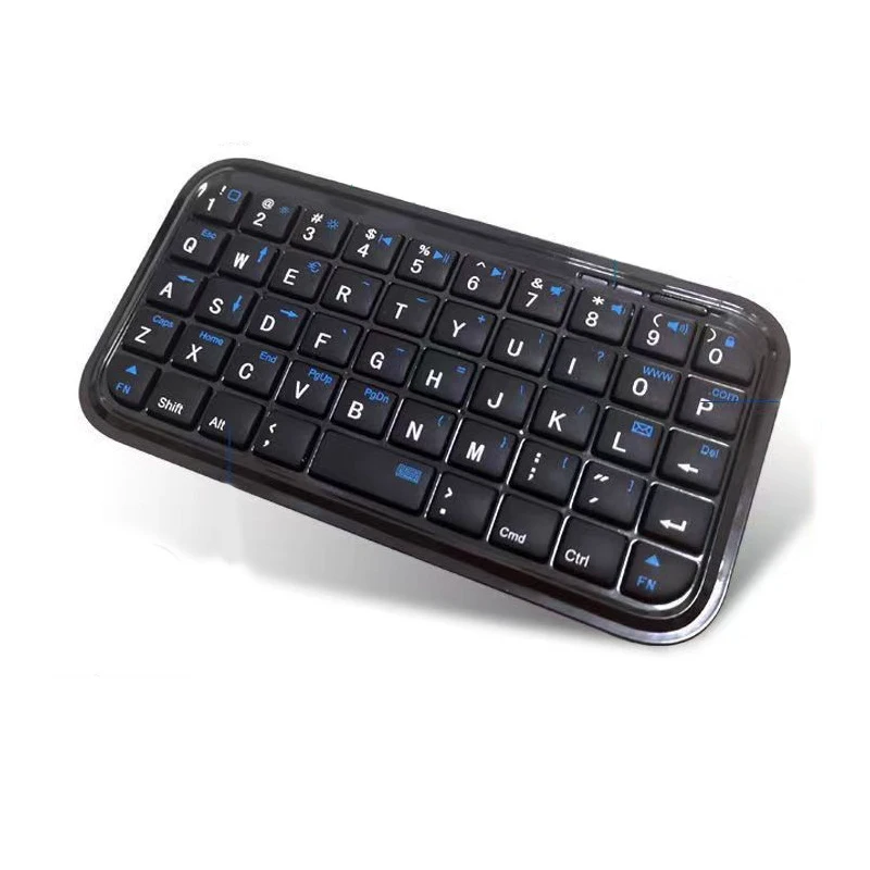 Black Wireless Bluetooth Mini Keyboard 7 Black Wireless Bluetooth Mini Keyboard - Image 7