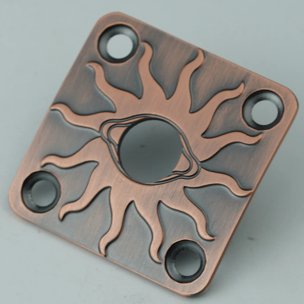 Stainless Steel Guitar Jack Plate GJ011 6 Stainless Steel Guitar Jack Plate GJ011 - Image 6