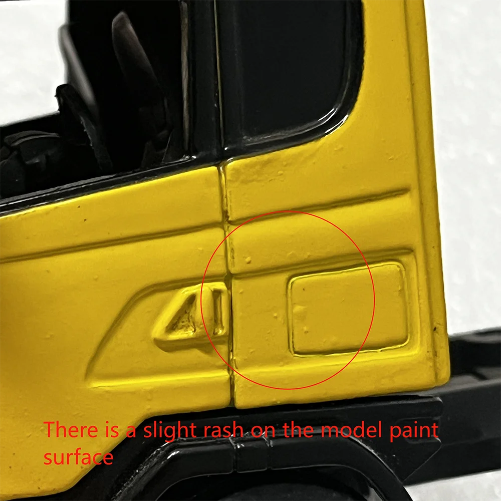 Flawed 1:43 Scale Die-Cast Yellow Truck Model 4 Flawed 1:43 Scale Die-Cast Yellow Truck Model - Image 4