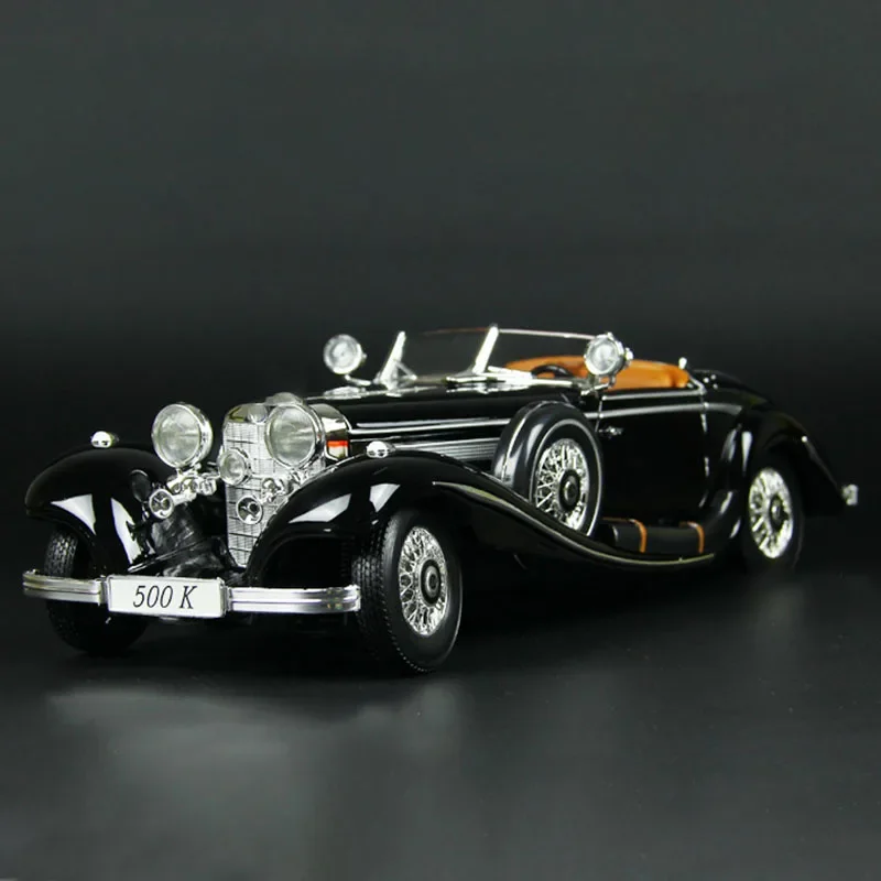 Vintage 1936 Benz 500k Convertible Die-Cast Model 2 Vintage 1936 Benz 500k Convertible Die-Cast Model - Image 2
