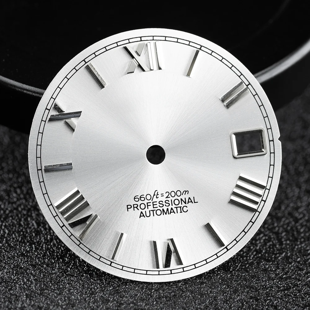 NH35 Model Watch Dial with Roman Numerals 2 NH35 Model Watch Dial with Roman Numerals - Image 2