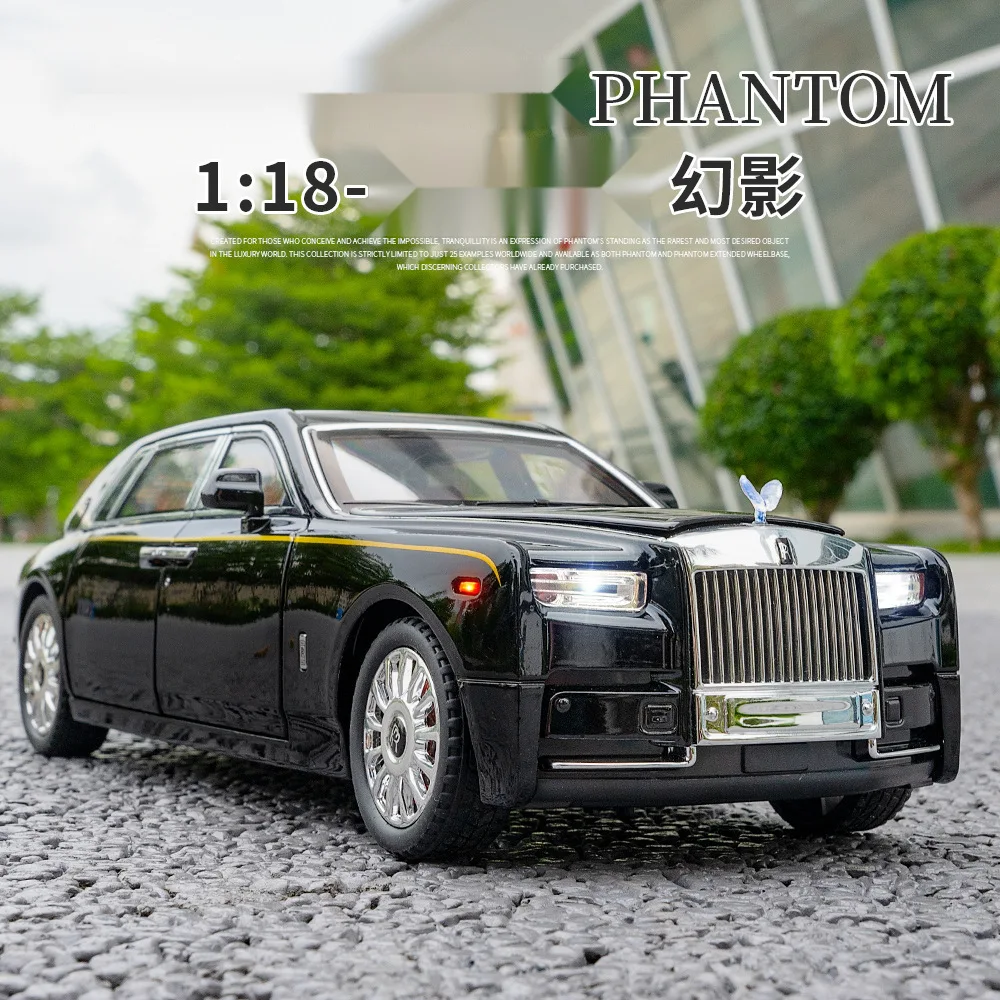 Rolls Royce Phantom 1:18 Scale Diecast Model 4 Rolls Royce Phantom 1:18 Scale Diecast Model - Image 4