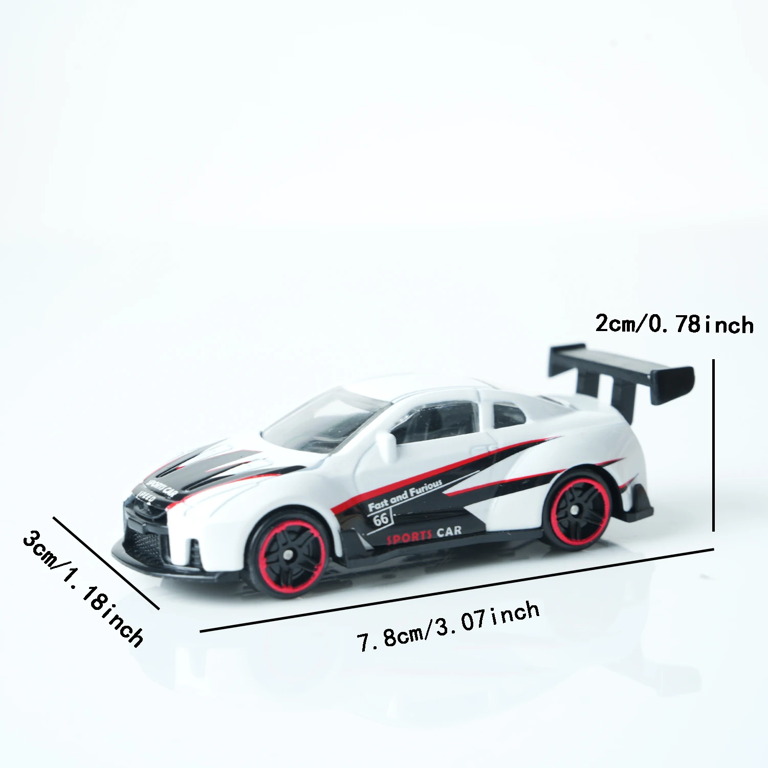 1:64 Racing Car Model in Dawnbreaker Colors 6 1:64 Racing Car Model in Dawnbreaker Colors - Image 6