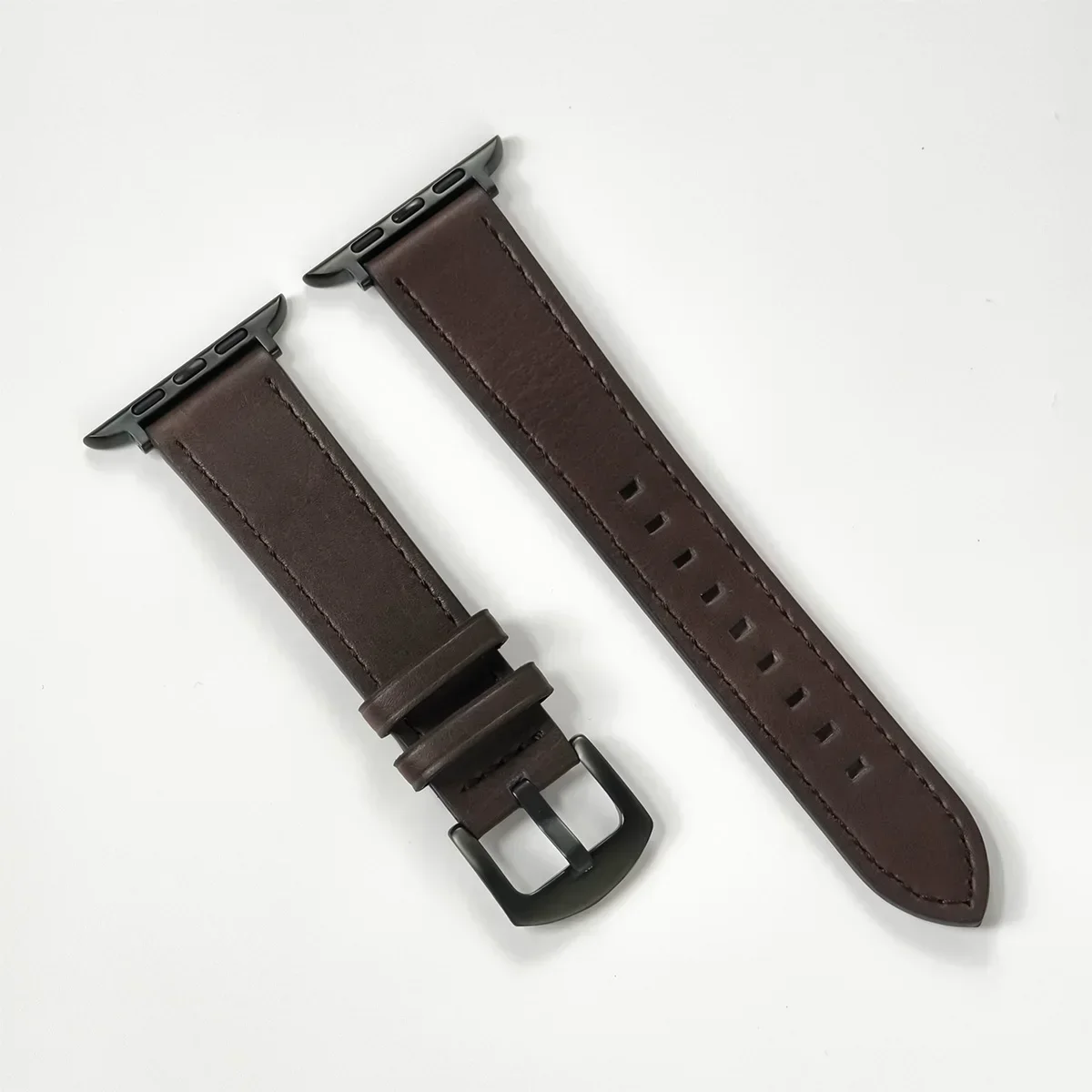Leather Watch Band for Apple Watch Series 1-10 9 Leather Watch Band for Apple Watch Series 1-10 - Image 9