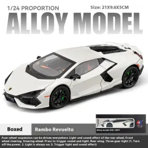 Red Lamborghini Revuelto Diecast Model 1:24 Scale 17 S5db25e903f794d968005c2134094e1f7a