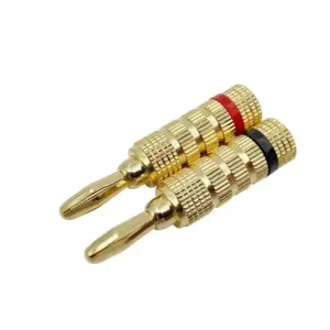 8-Piece 24K Gold-Plated Banana Plug Set for Audio 14 S5dd1b712e938480fa5469ec88a42c9d5Z