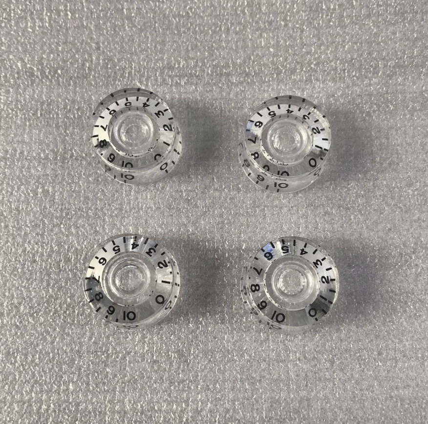 Acrylic Guitar Control Knobs for LP/SG Models 4 Acrylic Guitar Control Knobs for LP/SG Models - Image 4