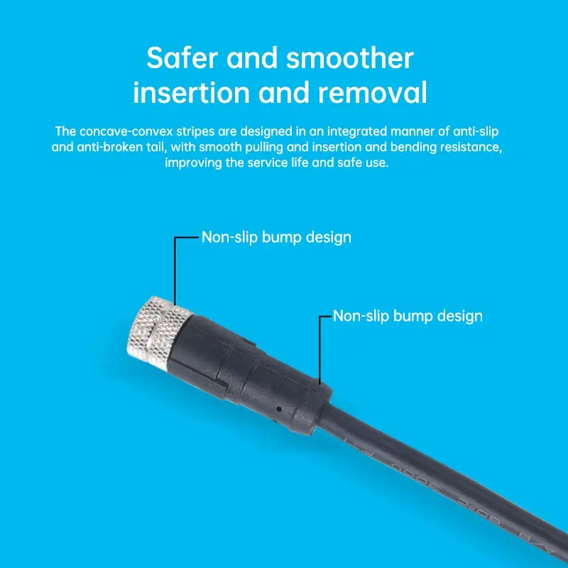 Waterproof M12 Aviation Connector, 4/5/8/12-Pin 3 Waterproof M12 Aviation Connector, 4/5/8/12-Pin - Image 3