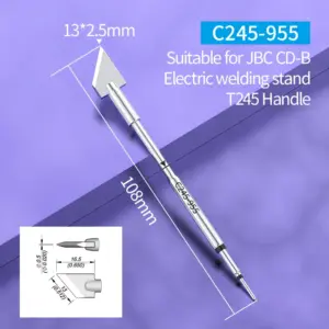 C245 Soldering Tip Set for JBC T245 Stations 15 S5de4a50dd1a643c893fb4cfb2a18d971Z