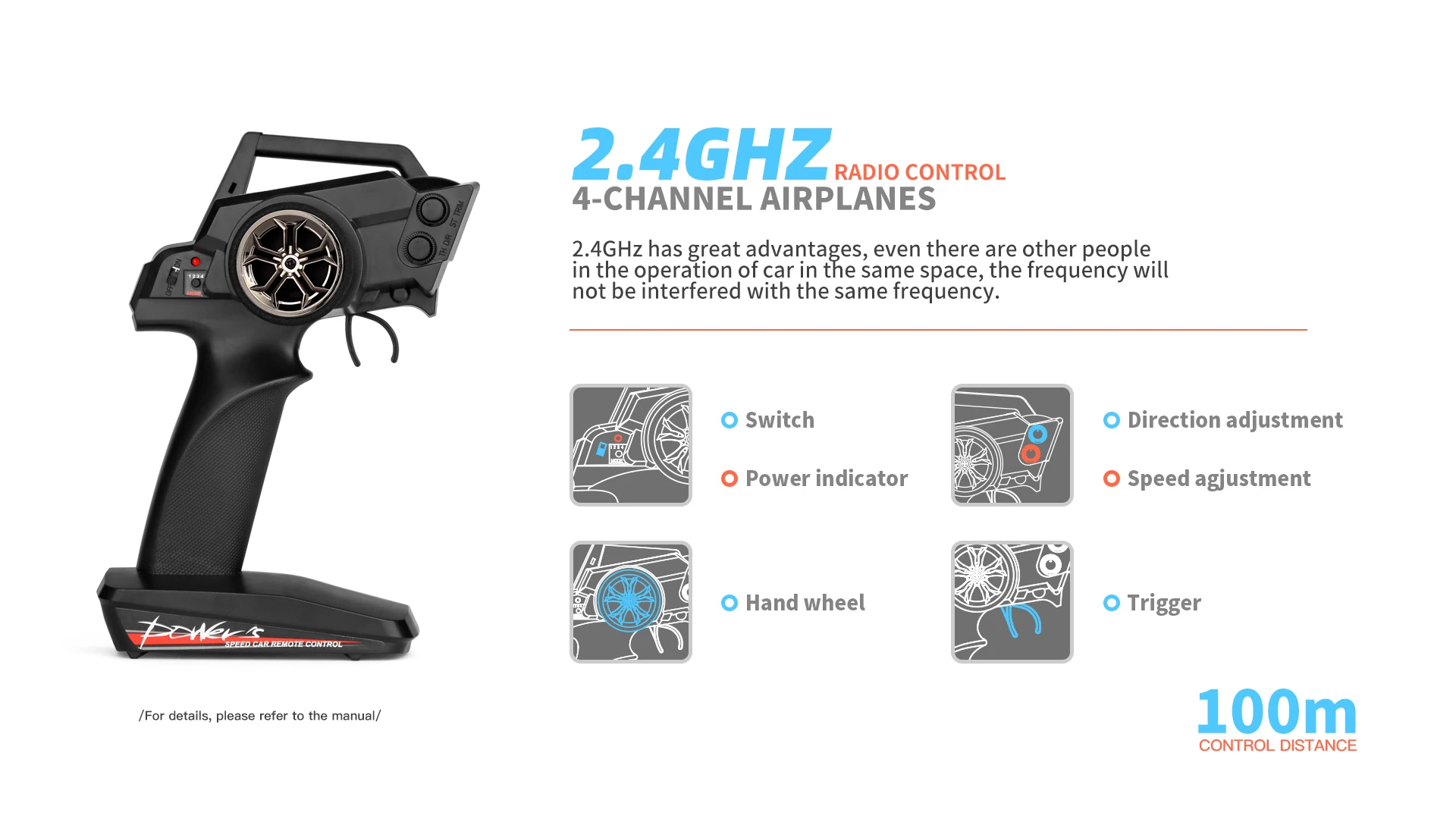 High-Speed 1/10 Off-Road RC Car Model 104019 6 High-Speed 1/10 Off-Road RC Car Model 104019 - Image 6