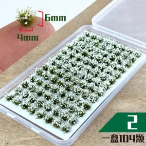 Miniature Flower and Grass Model Kit (104 Pieces) 11 S5df05088032049d182566f710030ba5bj